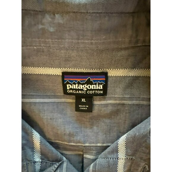 Patagonia Fezzman Organic Cotton Men's Button-Up Shirt Size XL - Picture 3 of 8